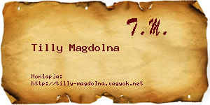 Tilly Magdolna névjegykártya